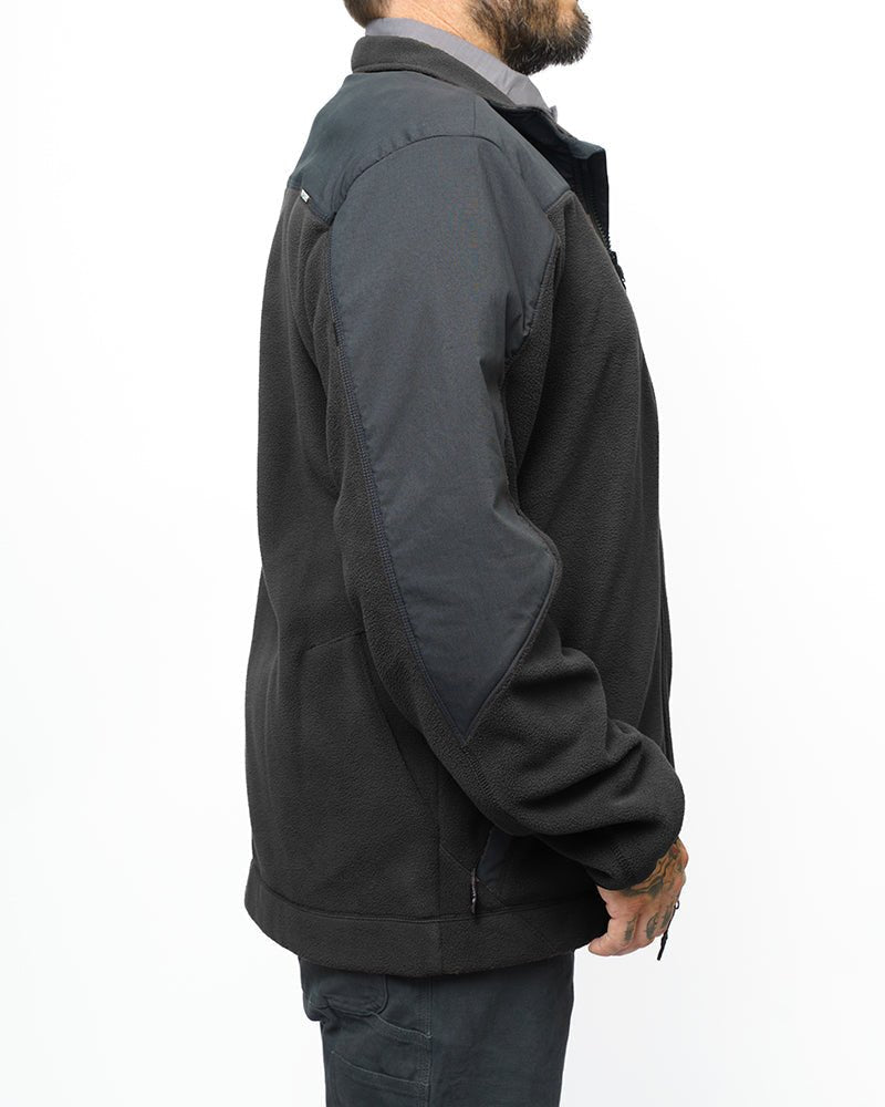Bruin Fleece Zip Up - Black - Xtrusion Overland