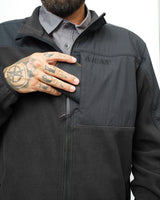 Bruin Fleece Zip Up - Black - Xtrusion Overland