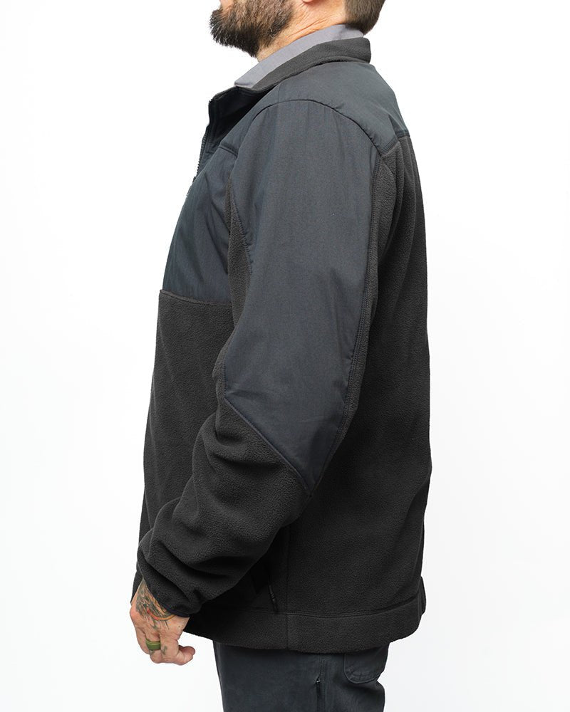 Bruin Fleece Zip Up - Black - Xtrusion Overland