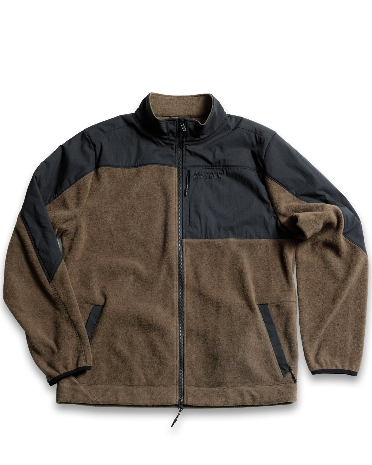Bruin Fleece Zip Up- Major Brown - Xtrusion Overland