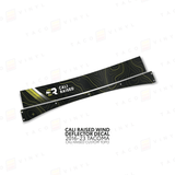 Cali Raised Wind Deflector Decal - Xtrusion Overland