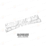 Cali Raised Wind Deflector Decal - Xtrusion Overland
