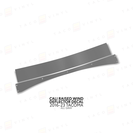 Cali Raised Wind Deflector Decal - Xtrusion Overland