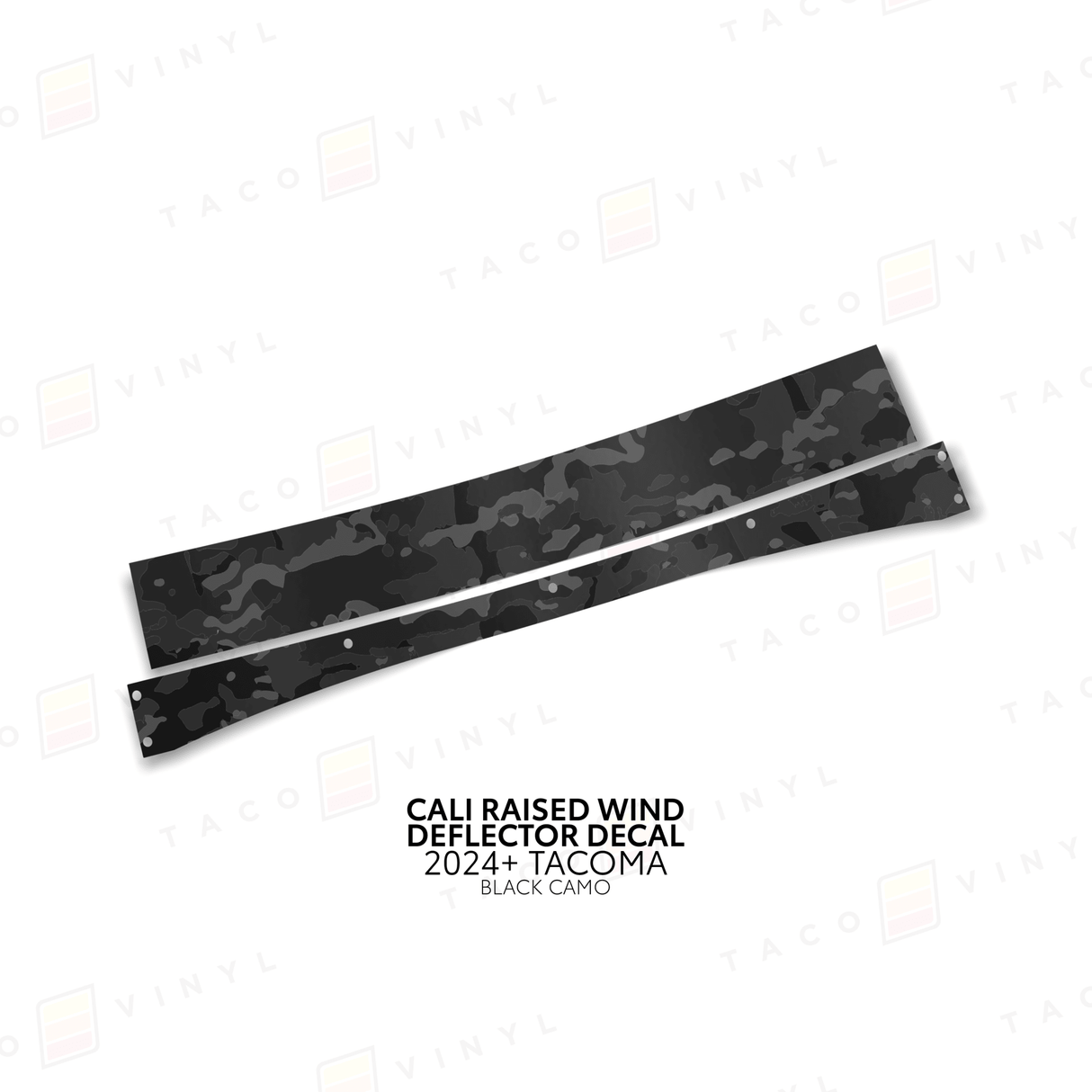 Cali Raised Wind Deflector Decal - Xtrusion Overland
