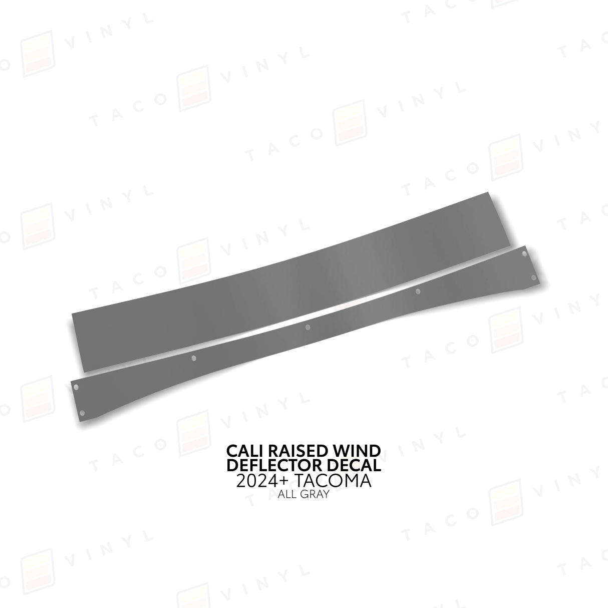 Cali Raised Wind Deflector Decal - Xtrusion Overland
