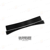 Cali Raised Wind Deflector Decal - Xtrusion Overland