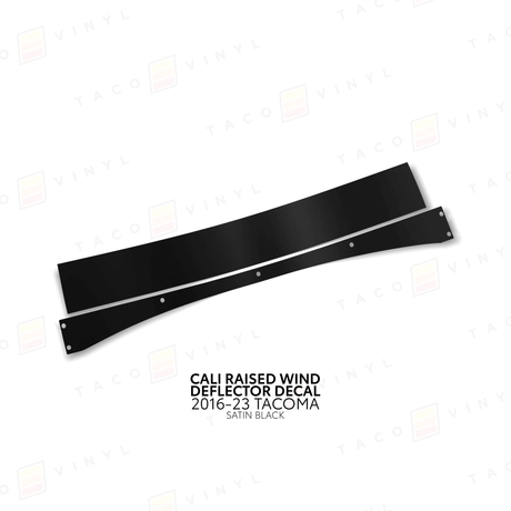 Cali Raised Wind Deflector Decal - Xtrusion Overland