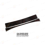 Cali Raised Wind Deflector Decal - Xtrusion Overland