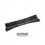 Cali Raised Wind Deflector Decal - Xtrusion Overland