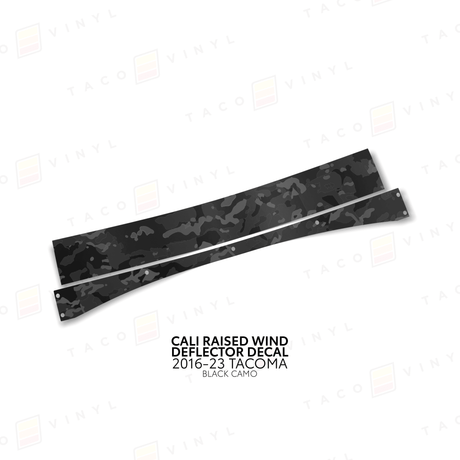 Cali Raised Wind Deflector Decal - Xtrusion Overland