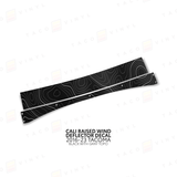 Cali Raised Wind Deflector Decal - Xtrusion Overland