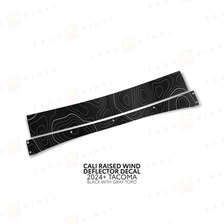 Cali Raised Wind Deflector Decal - Xtrusion Overland