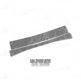 Cali Raised Wind Deflector Decal - Xtrusion Overland