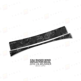 Cali Raised Wind Deflector Decal - Xtrusion Overland