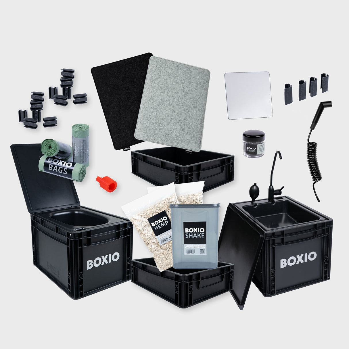 Camping Bathroom | BOXIO - SANITARY - Xtrusion Overland