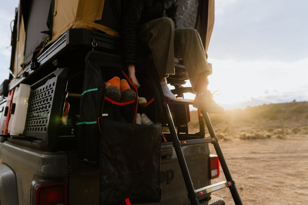 Camping Shoe Storage System - Xtrusion Overland