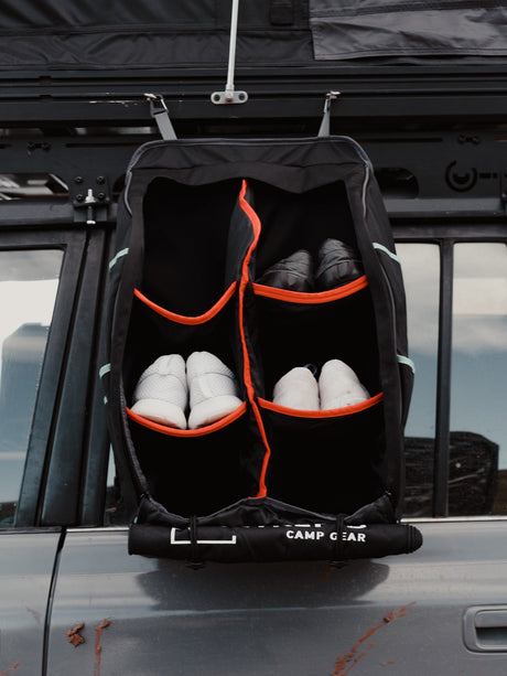 Camping Shoe Storage System - Xtrusion Overland