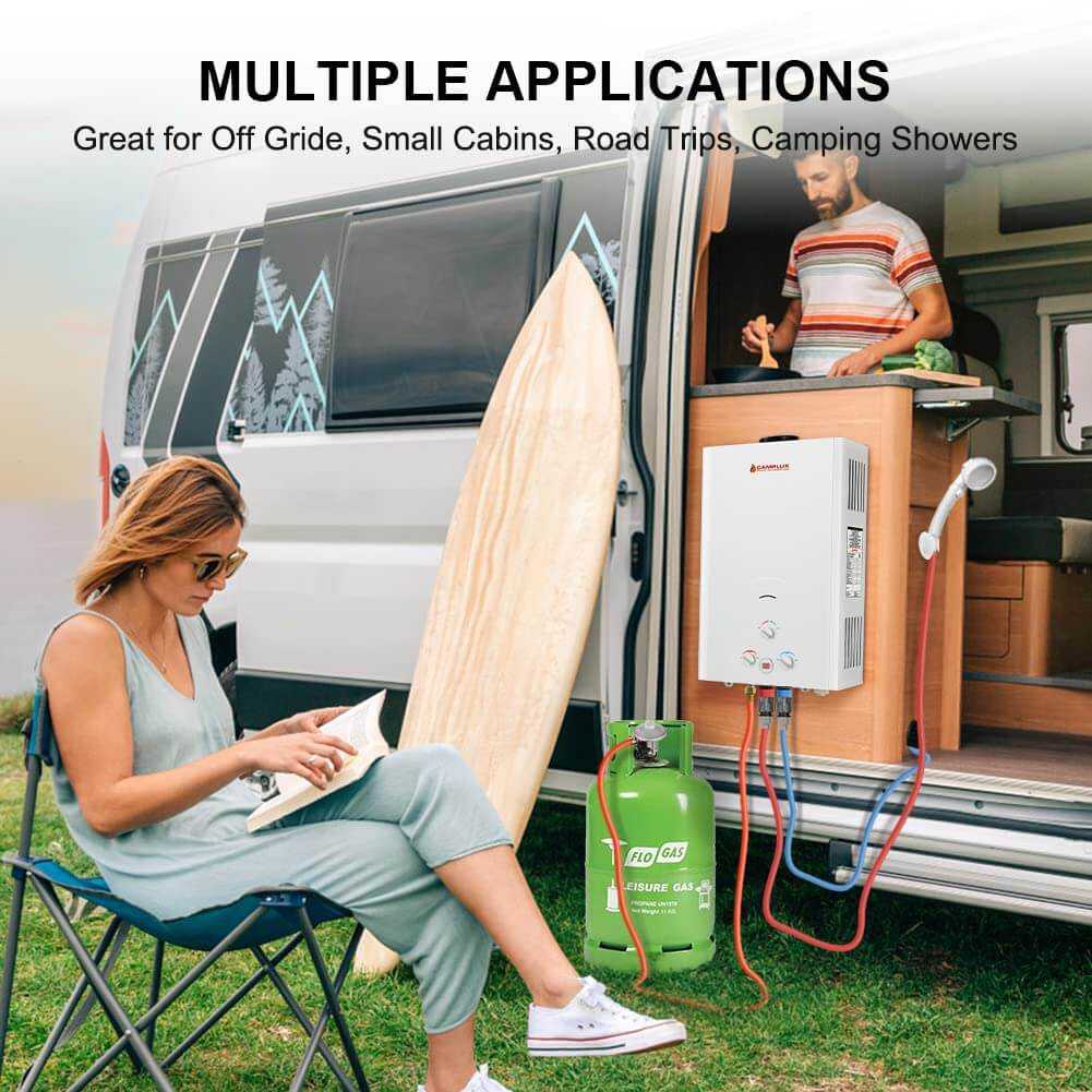 Camplux 16L Tankless Gas Water Heater [Energy Class A] - Xtrusion Overland