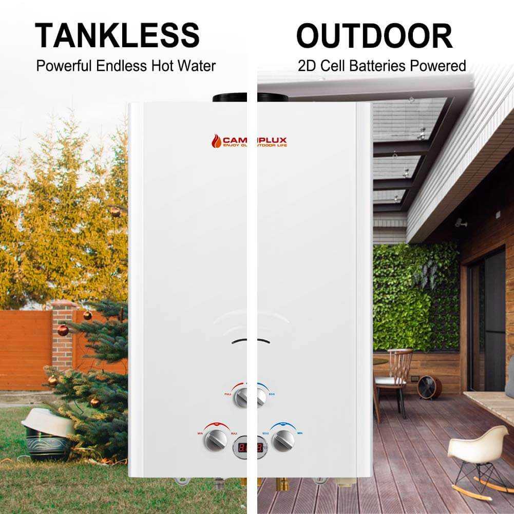 Camplux 16L Tankless Gas Water Heater [Energy Class A] - Xtrusion Overland