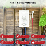 Camplux BW211 Camping Water Heater Propane - Xtrusion Overland