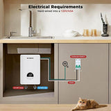 Camplux Electric Point of Use Tankless Hot Water Heater, 4.5kW at 110~120V - Xtrusion Overland