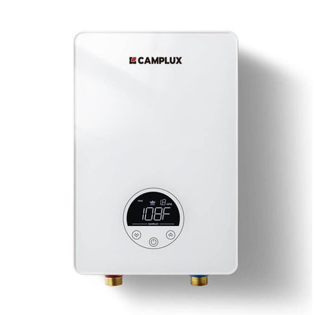 Camplux Electric Point of Use Tankless Water Heater, 6kW at 220~240V - Xtrusion Overland