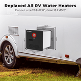 Camplux Elite 65,000 BTU RV Tankless Water Heater 2.64 GPM-Black - Xtrusion Overland