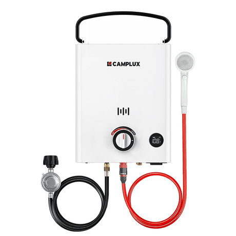 Camplux First F5 LPG Camping Water Heater - Xtrusion Overland