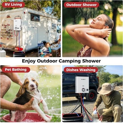 Camplux First F5 LPG Camping Water Heater - Xtrusion Overland