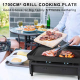 Camplux GP102B Tragbarer 2 Brenner Gasgrill Schwarz, 1700cm², ideal zum Kochen im Freien und Camping - Xtrusion Overland