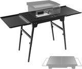 CAMPLUX Griddle Stand for 17” / 22” Tabletop Griddles, Foldable Grill Stand with Dual Side Shelves, 18.1–29.2” Adjustable Height, Anti-Rust Outdoor Griddle Table for Camping & Tailgating - Xtrusion Overland