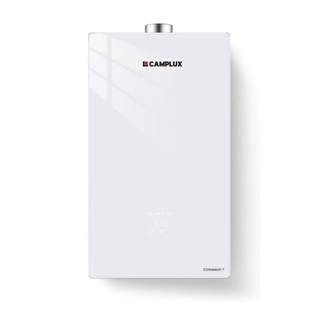 Camplux Instant Indoor Tankless Gas Water Heater 3.60 GPM | White - Xtrusion Overland