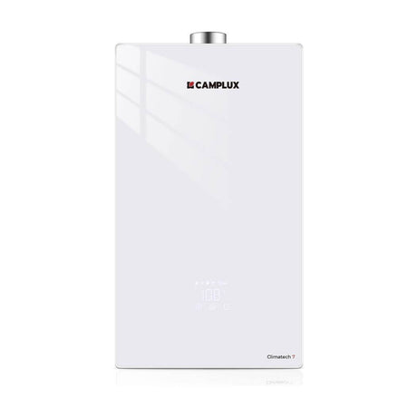 Camplux Instant Indoor Tankless Gas Water Heater 4.22 GPM | White - Xtrusion Overland