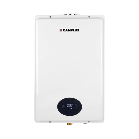 Camplux Instant Indoor Tankless Gas Water Heater 5.28 GPM | White - Xtrusion Overland