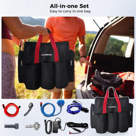 Camplux Nano 3 Max Portable Propane Hot Water System - Xtrusion Overland