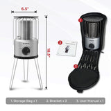 Camplux Nano Air 2, Portable Compact Design for Camping and Patio, Outdoor Propane Heater, Easy Setup - Xtrusion Overland