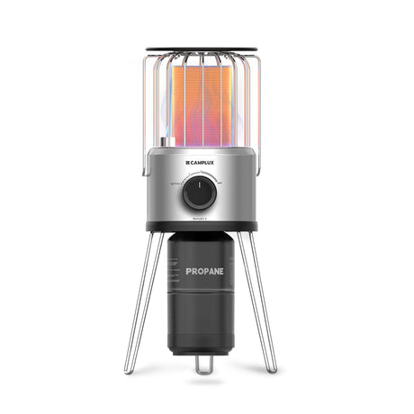 Camplux Nano Air 2, Portable Compact Design for Camping and Patio, Outdoor Propane Heater, Easy Setup - Xtrusion Overland
