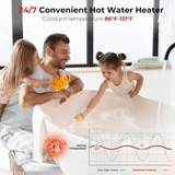 Camplux On Demand Electric Tankless Water Heater 14kW | White - Xtrusion Overland