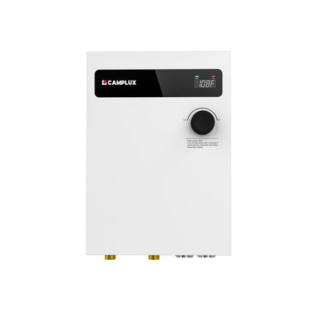 Camplux On Demand Electric Tankless Water Heater 18kW | White - Xtrusion Overland