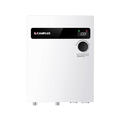 Camplux On Demand Electric Tankless Water Heater 24kW | White - Xtrusion Overland
