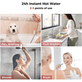 Camplux On Demand Electric Tankless Water Heater 24kW | White - Xtrusion Overland