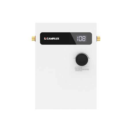 Camplux On Demand Electric Tankless Water Heater 8kW | White - Xtrusion Overland
