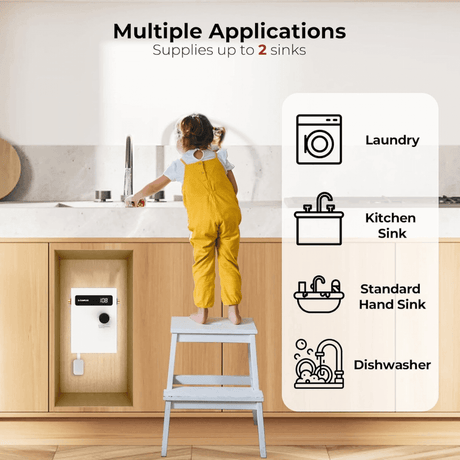 Camplux On Demand Electric Tankless Water Heater 8kW | White - Xtrusion Overland