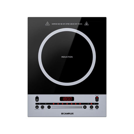 CAMPLUX Portable Induction Cooktop 1800W, 120V Single Burner Electric Cooktop - Xtrusion Overland