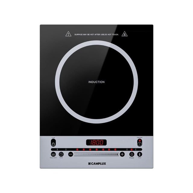 CAMPLUX Portable Induction Cooktop 1800W, 120V Single Burner Electric Cooktop - Xtrusion Overland
