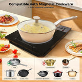 CAMPLUX Portable Induction Cooktop 1800W, 120V Single Burner Electric Cooktop - Xtrusion Overland