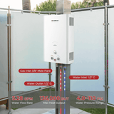 Camplux Pro Outdoor Propane Water Heater, Pool Heater - Xtrusion Overland
