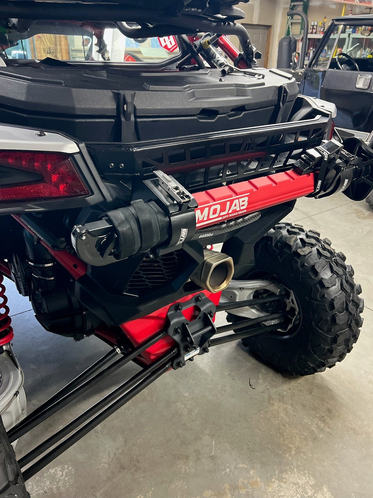 CarbonPro Compact Hydraulic Jack with Mounting Clamps MLH 40'' - Xtrusion Overland