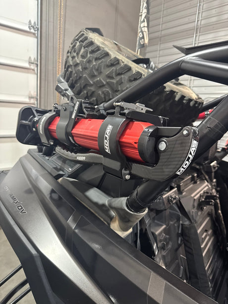 CarbonPro Compact Hydraulic Jack with Mounting Clamps MLH 40'' - Xtrusion Overland