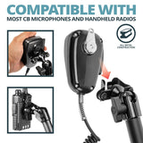 CB Radio/Microphone Holder | Slim Track Base | 5" DuraLock Arm - Xtrusion Overland